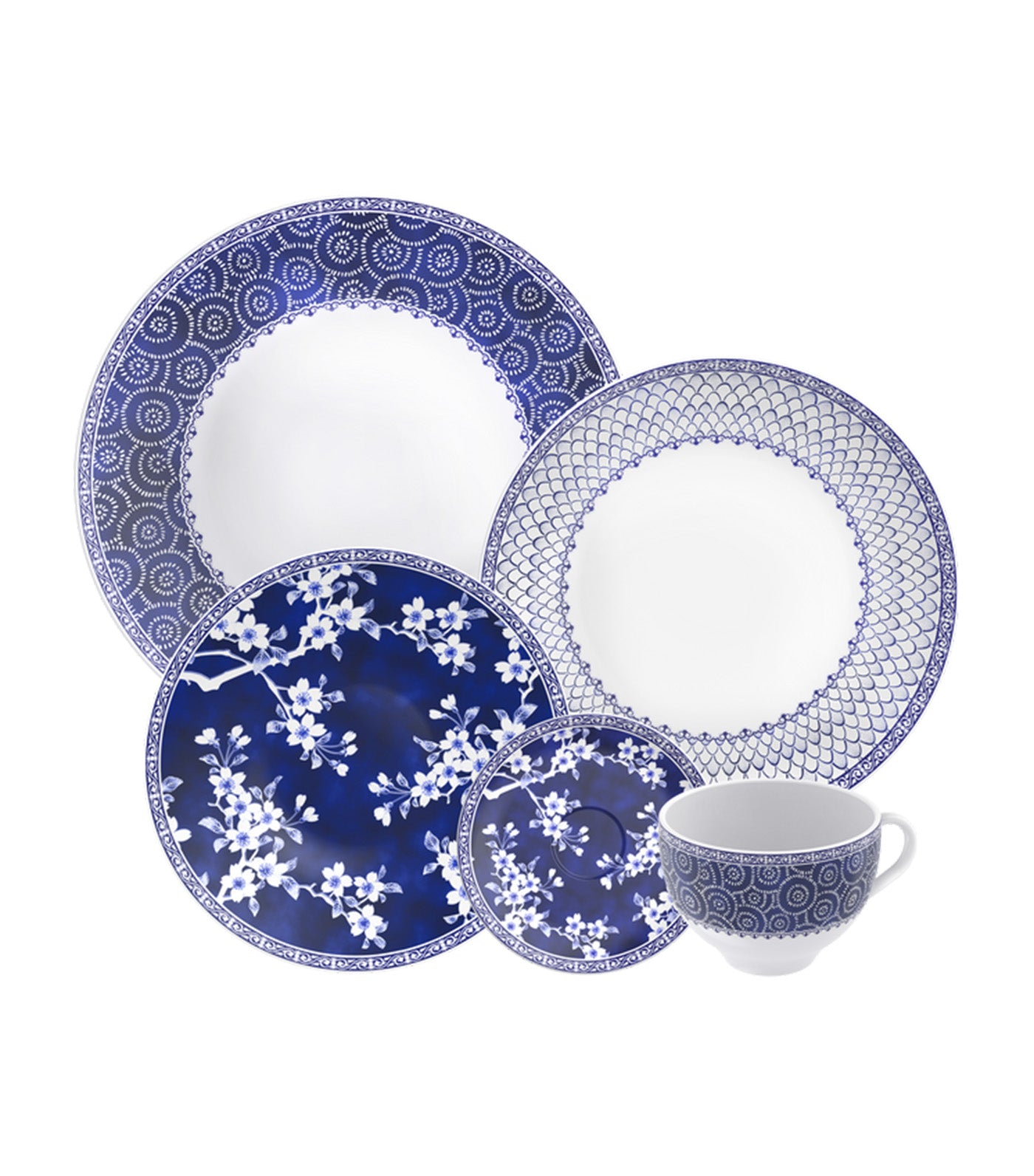 Tramontina Umeko Decorated Porcelain Collection
