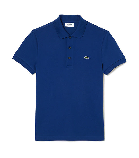 Slim Fit Stretch Piqué Polo Shirt Methylene