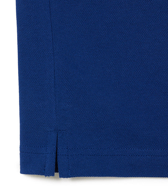 Slim Fit Stretch Piqué Polo Shirt Methylene