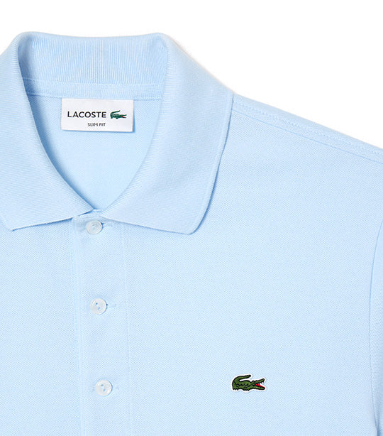 Slim Fit Stretch Piqué Polo Shirt Rill