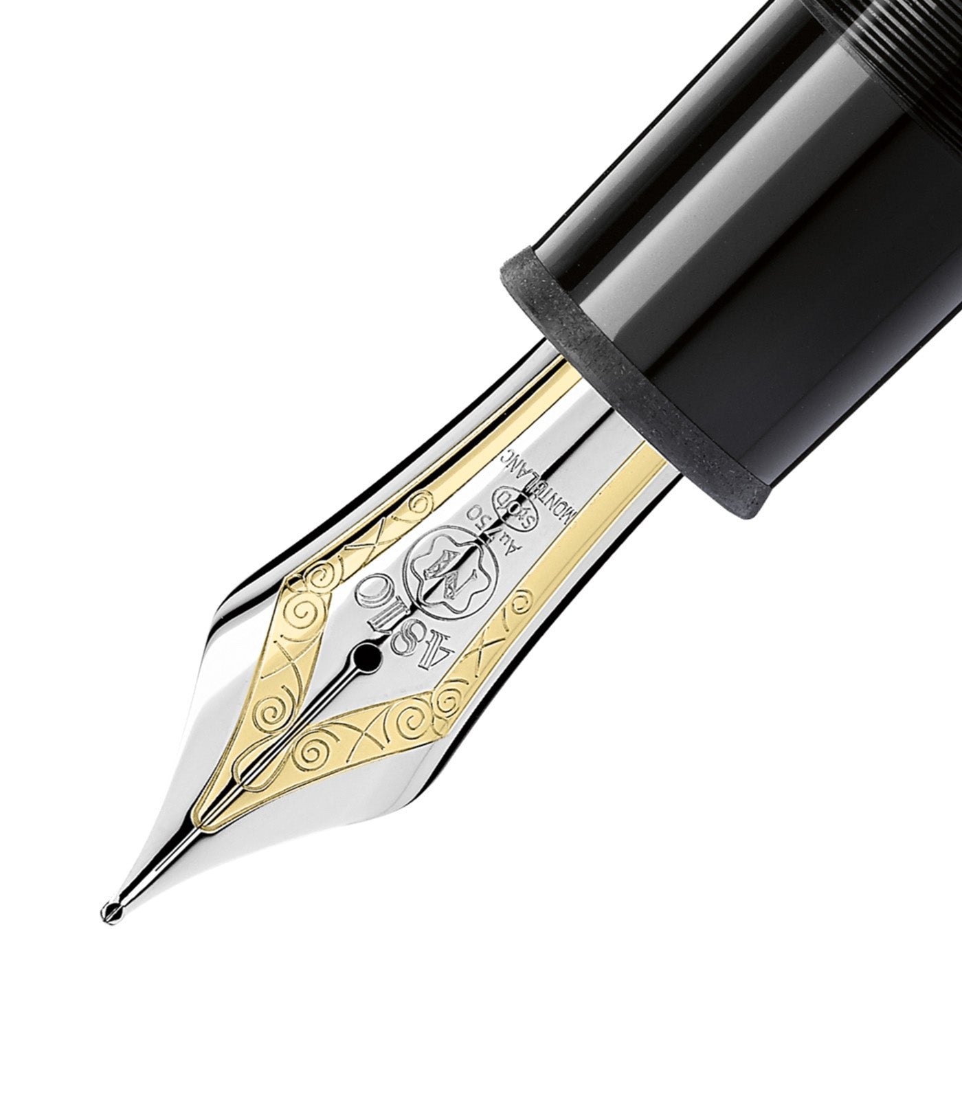 Meisterstück Platinum-Coated 149 Fountain Pen (F) Black