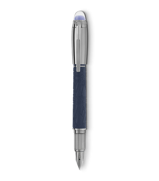 Starwalker Space Blue Doué Fountain Pen (M) Blue