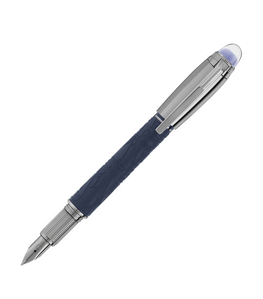 Starwalker Space Blue Doué Fountain Pen (M) Blue