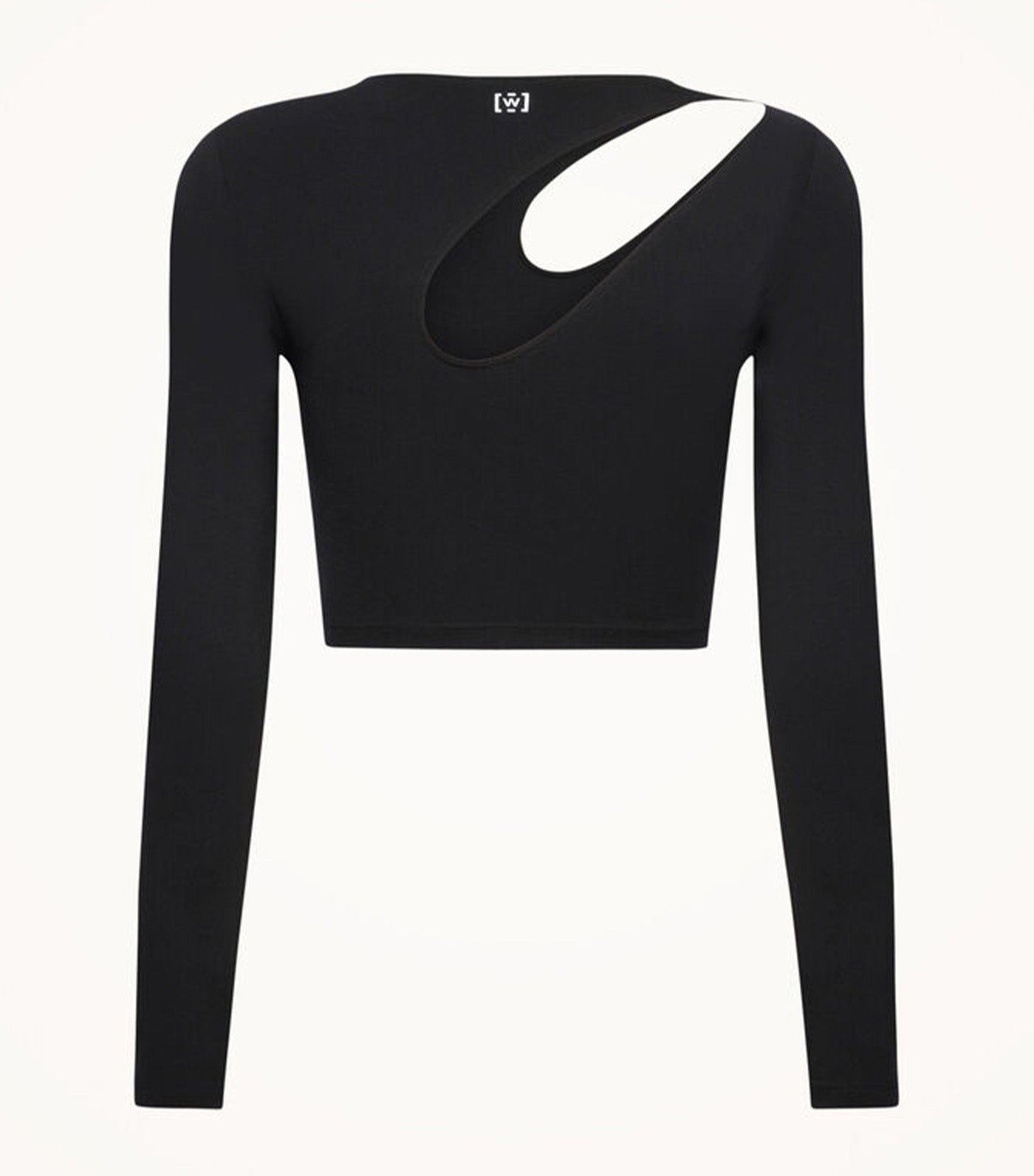 Warm Up Top Long Sleeves Black