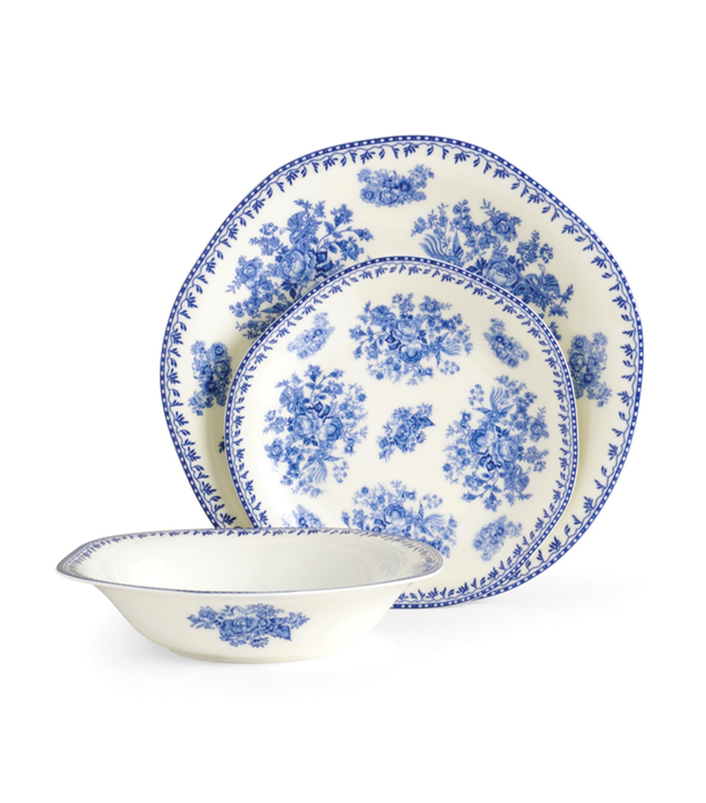 Oneida 12-Piece Trillia Garden Dinnerware Set