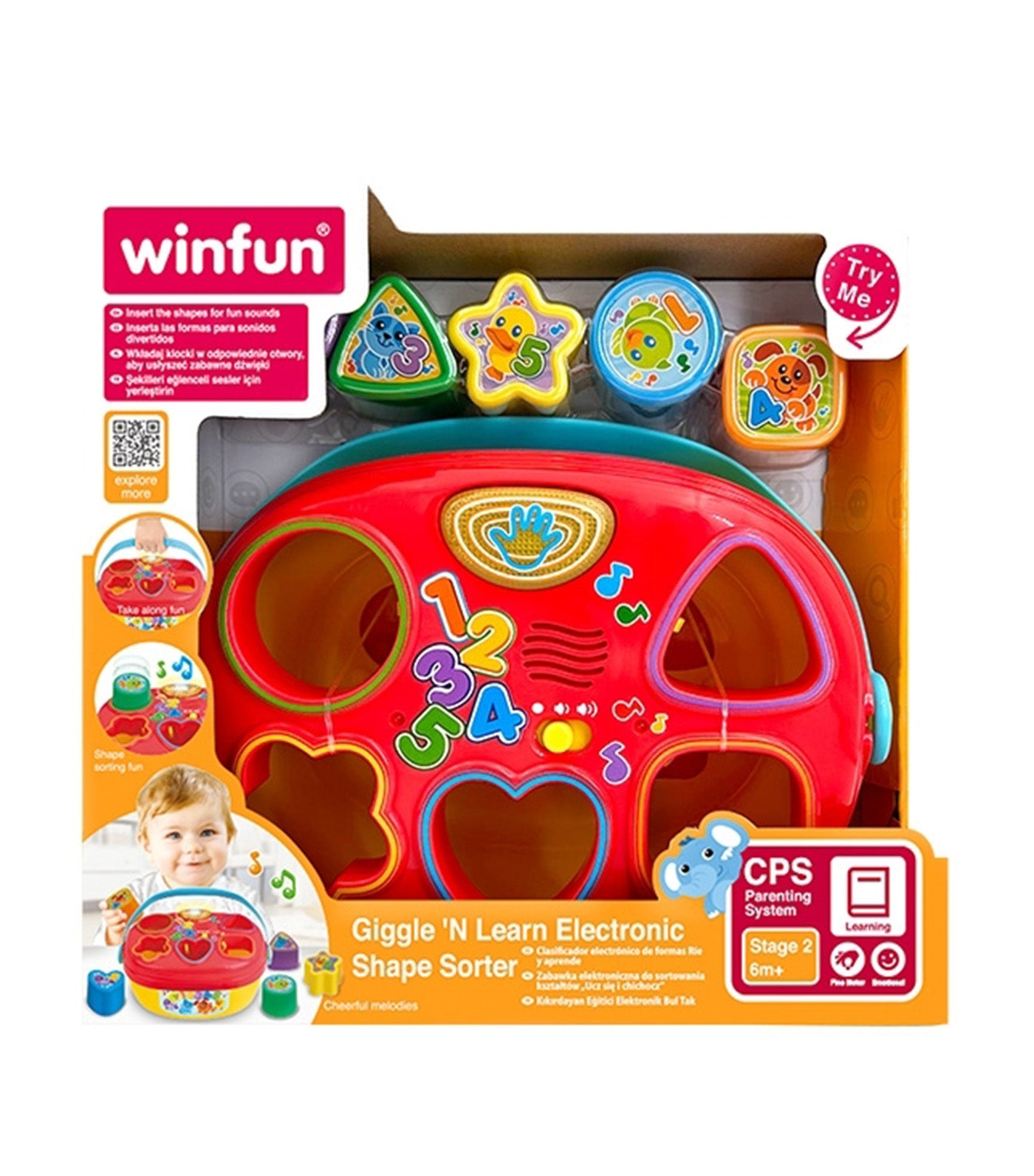 Giggle 'n Learn Electronic Shape Sorter