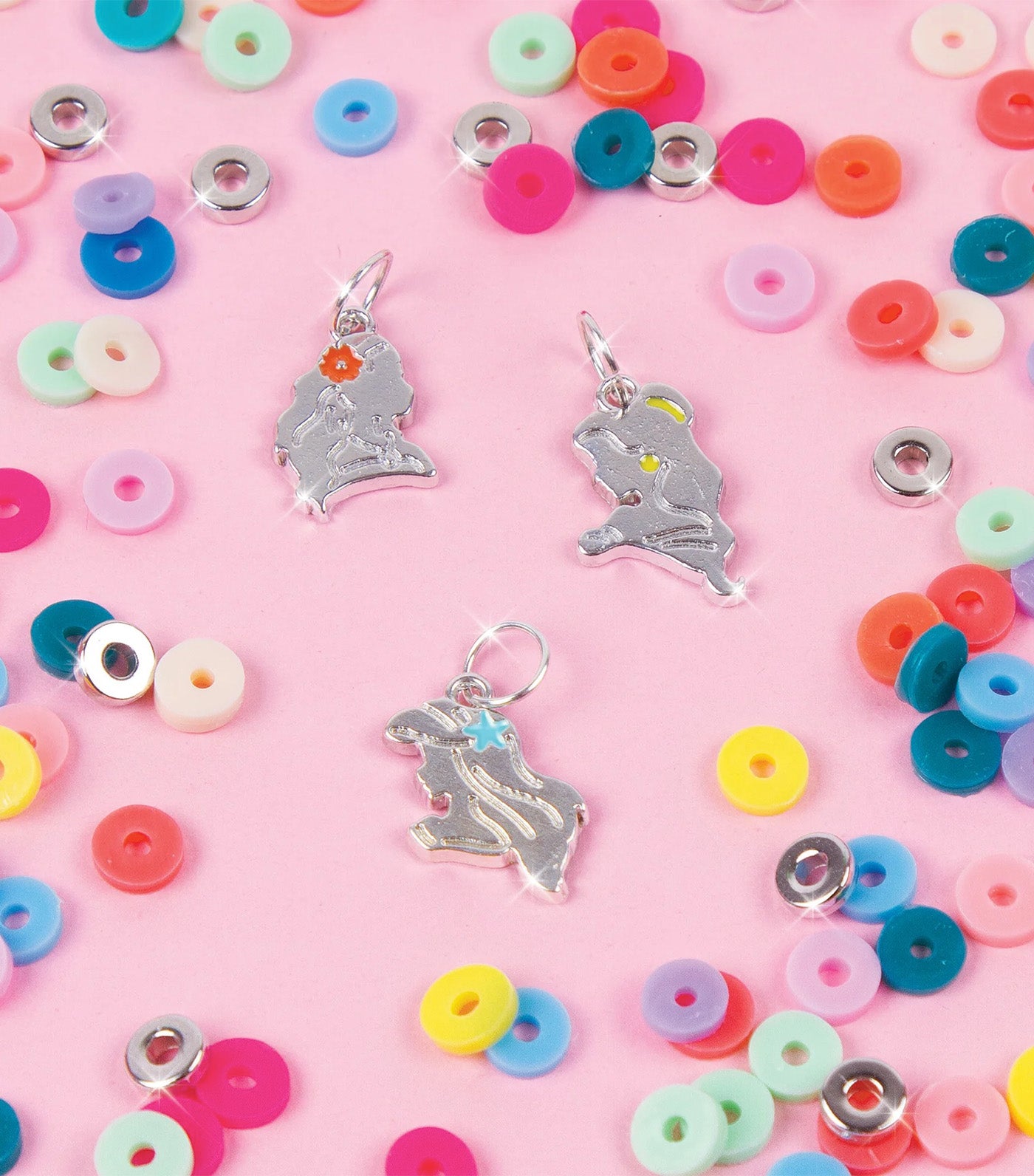 Disney Princess Royal Rounds: Heishi Beads Charm Set