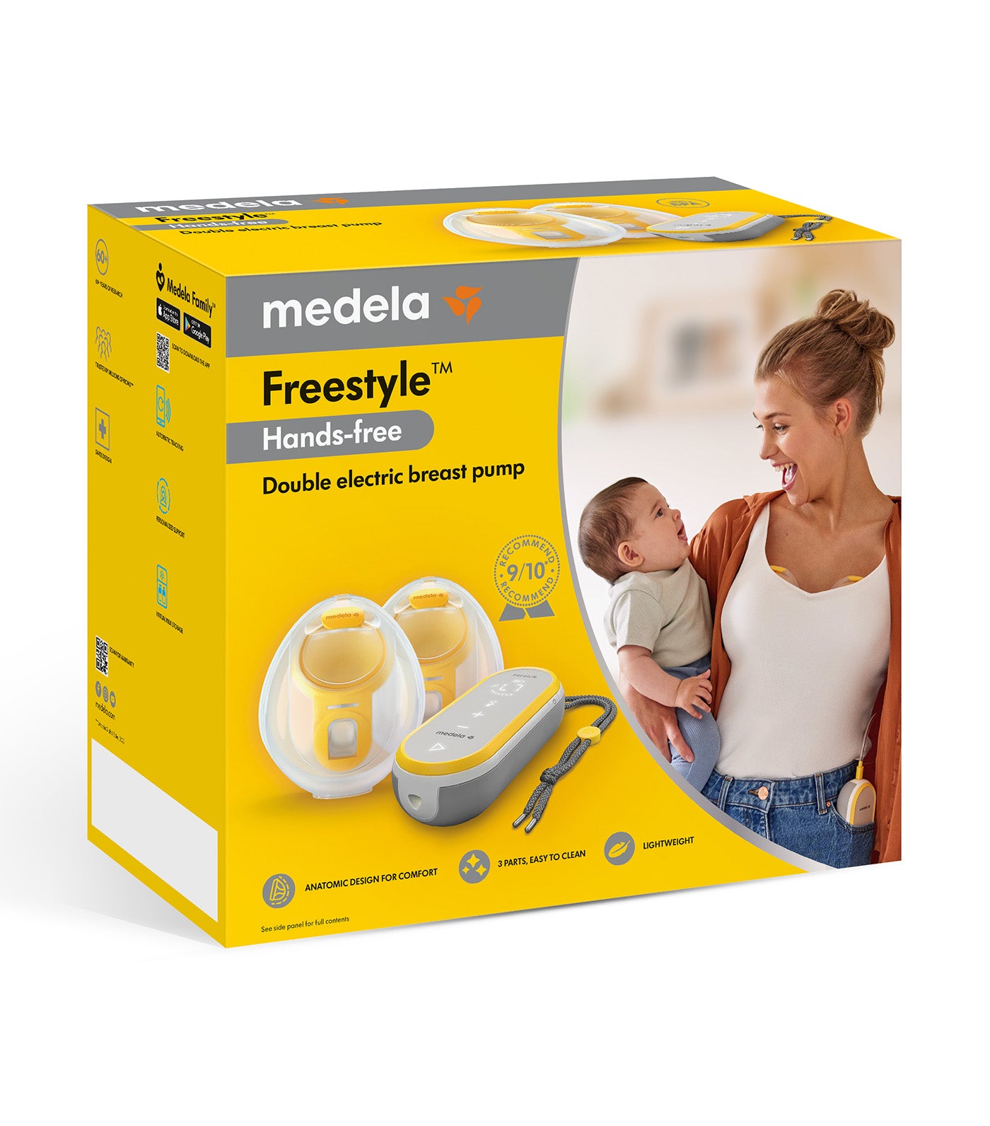 Medela Freestyle™ Hands-Free Double Electric Breast Pump White