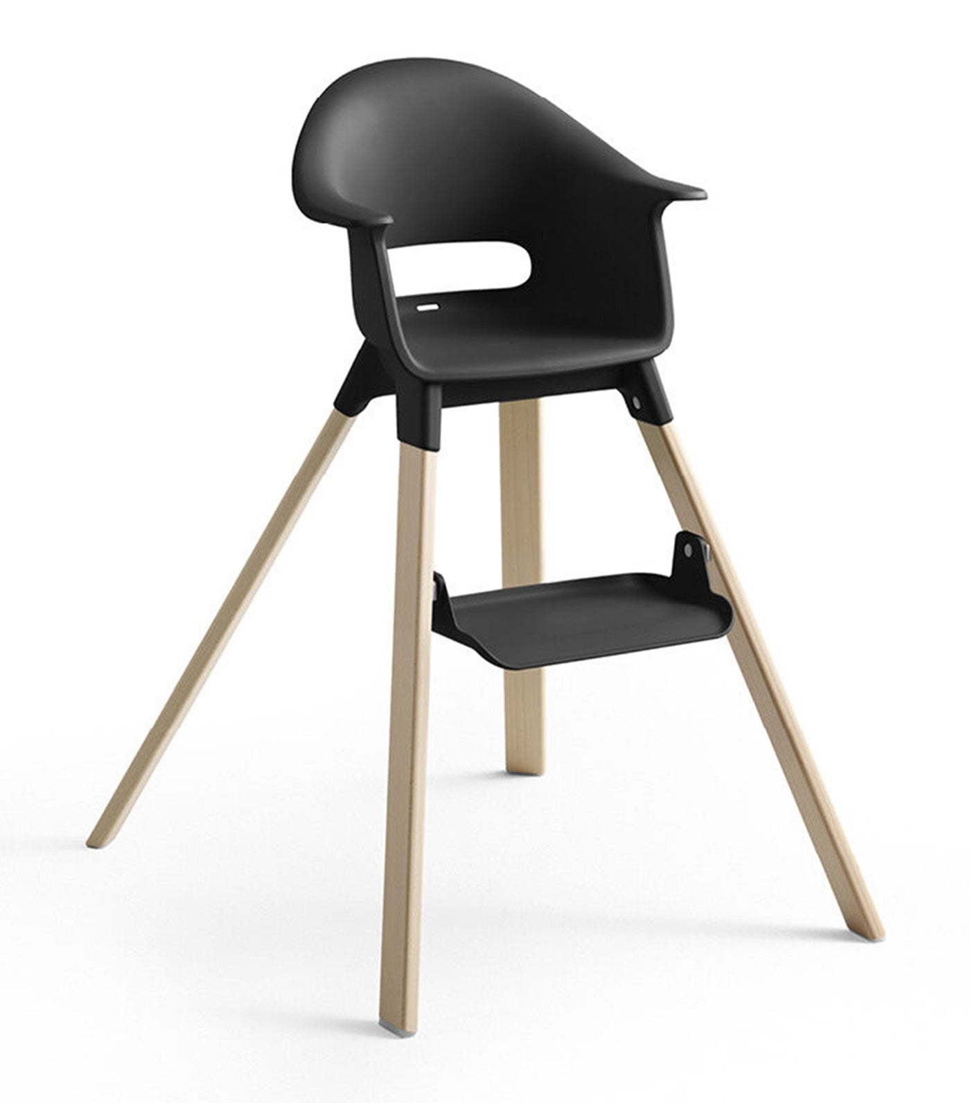 Clikk™ High Chair Black Natural