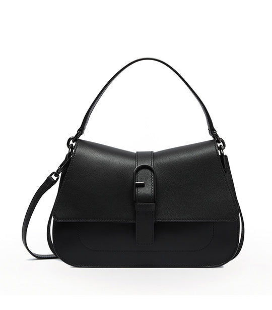 Flow M Top Handle Bag Nero