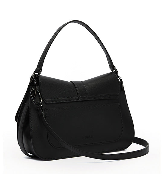 Flow M Top Handle Bag Nero
