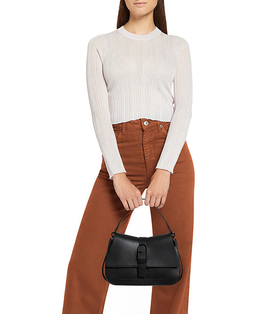 Flow M Top Handle Bag Nero