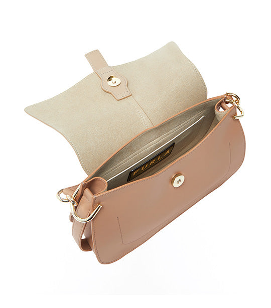 Flow M Top Handle Bag Greige