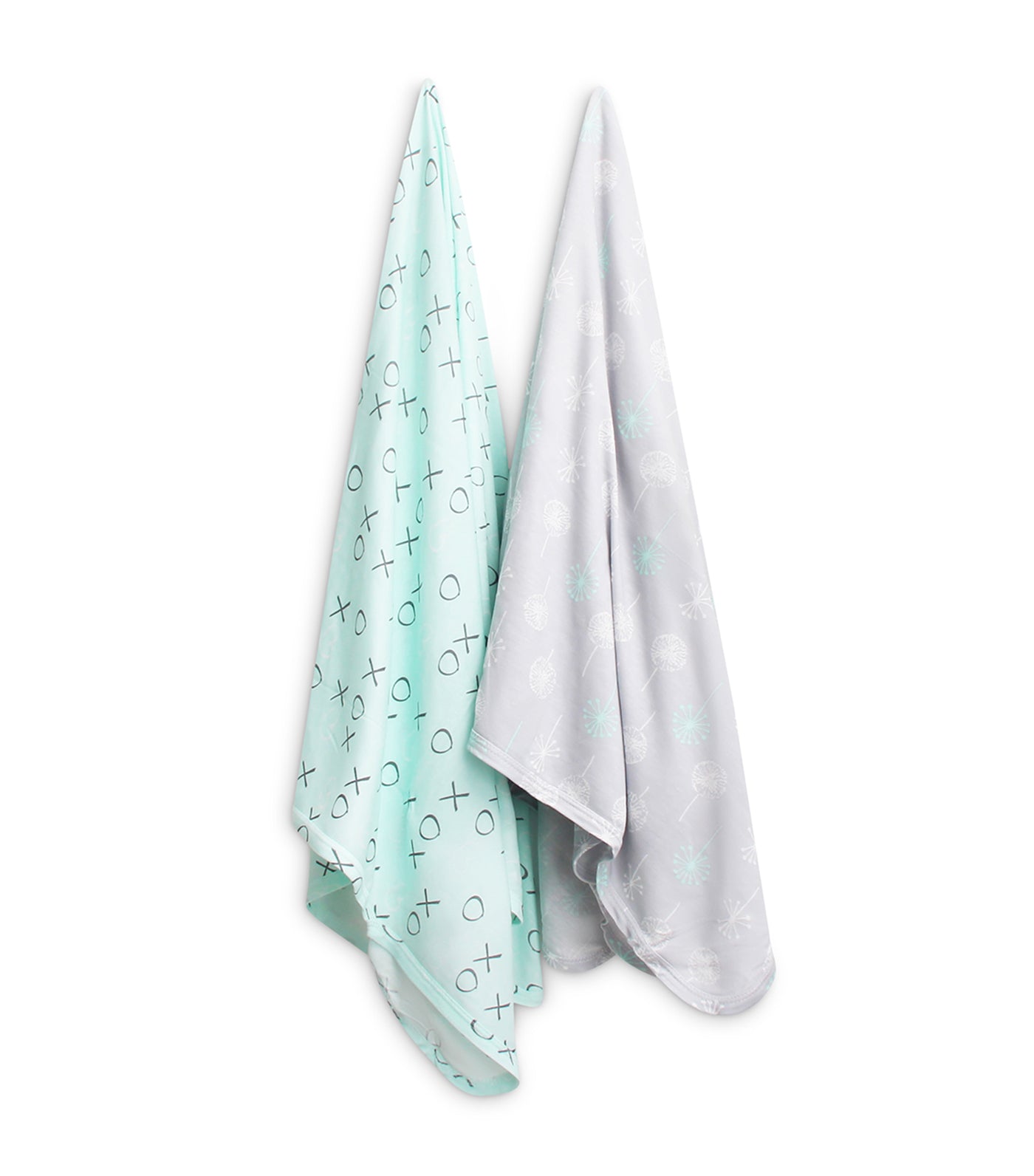 2 Pack Bamboo Jersey Wraps 100cm