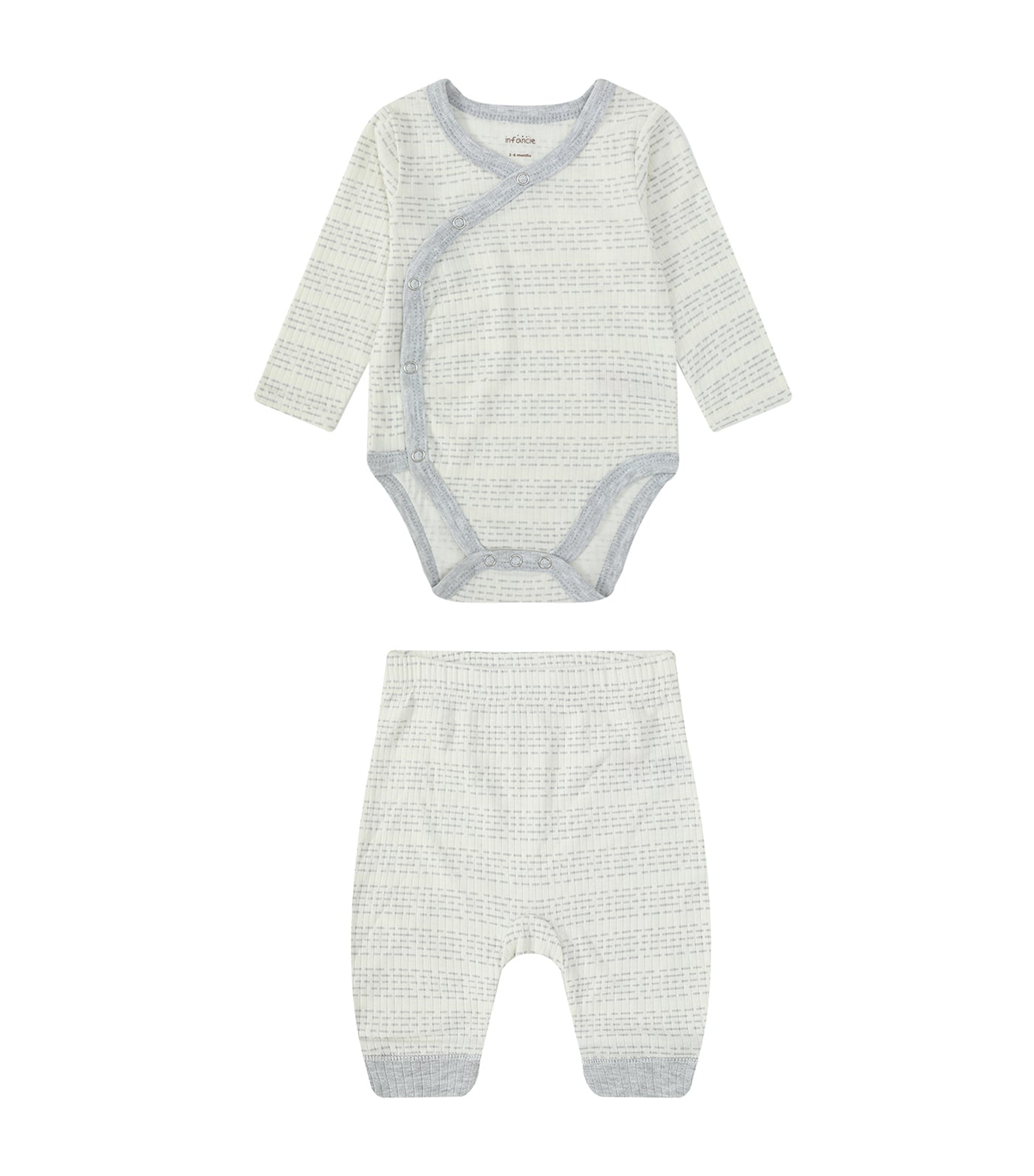 5 Piece Set - Bodysuit, Babygrower, Pants, Cap and Socks