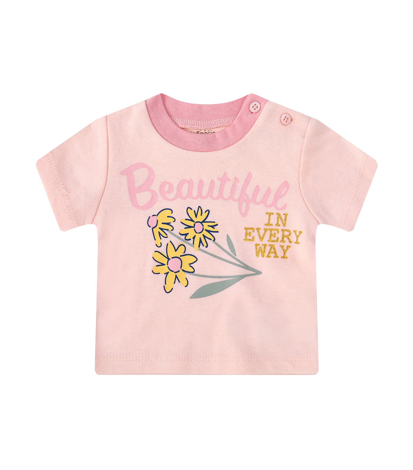 Baby 3 Piece Set of Bodysuit, T-Shirt, and Pants