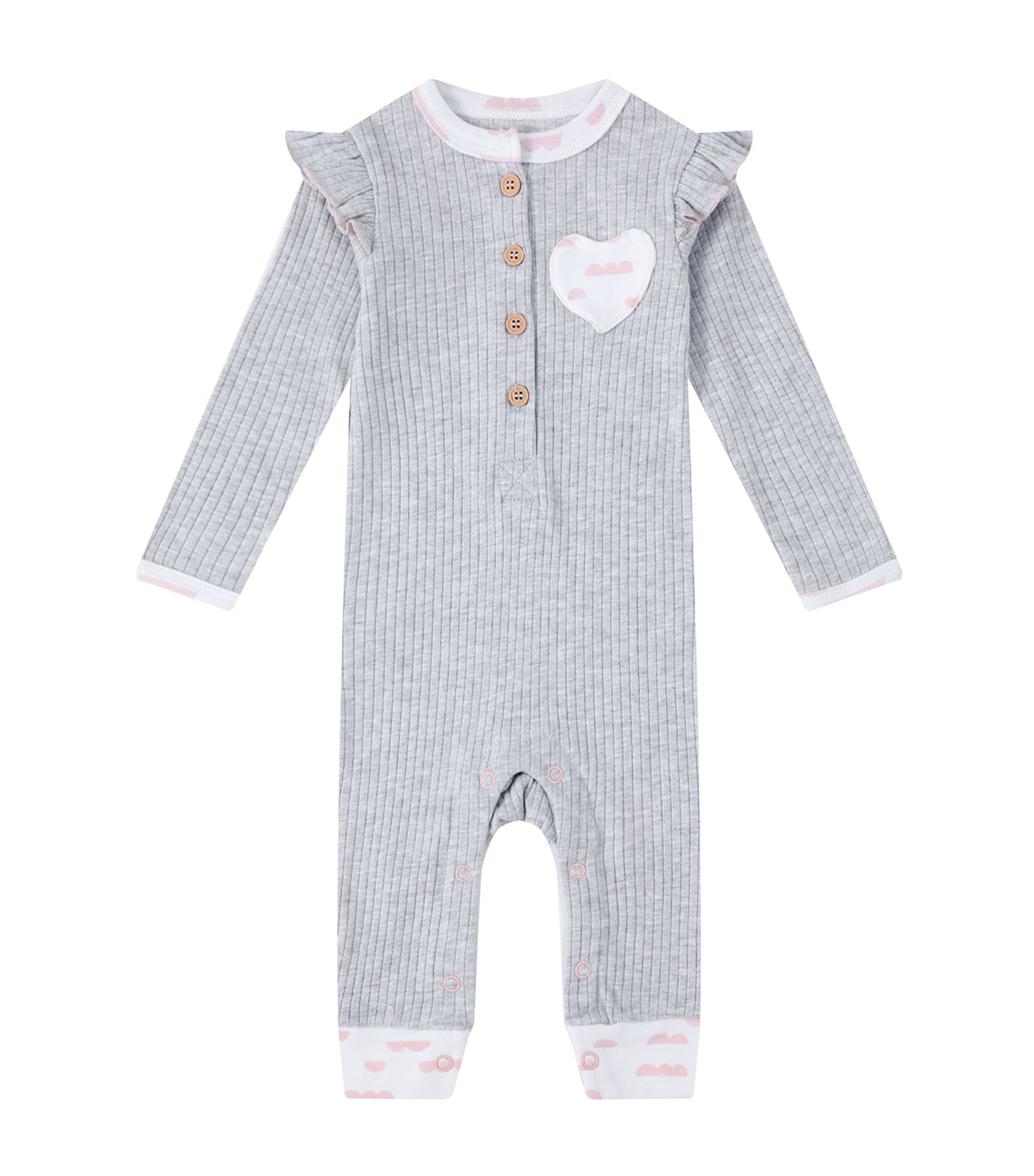 Baby 2 Piece Set of Romper and Headband