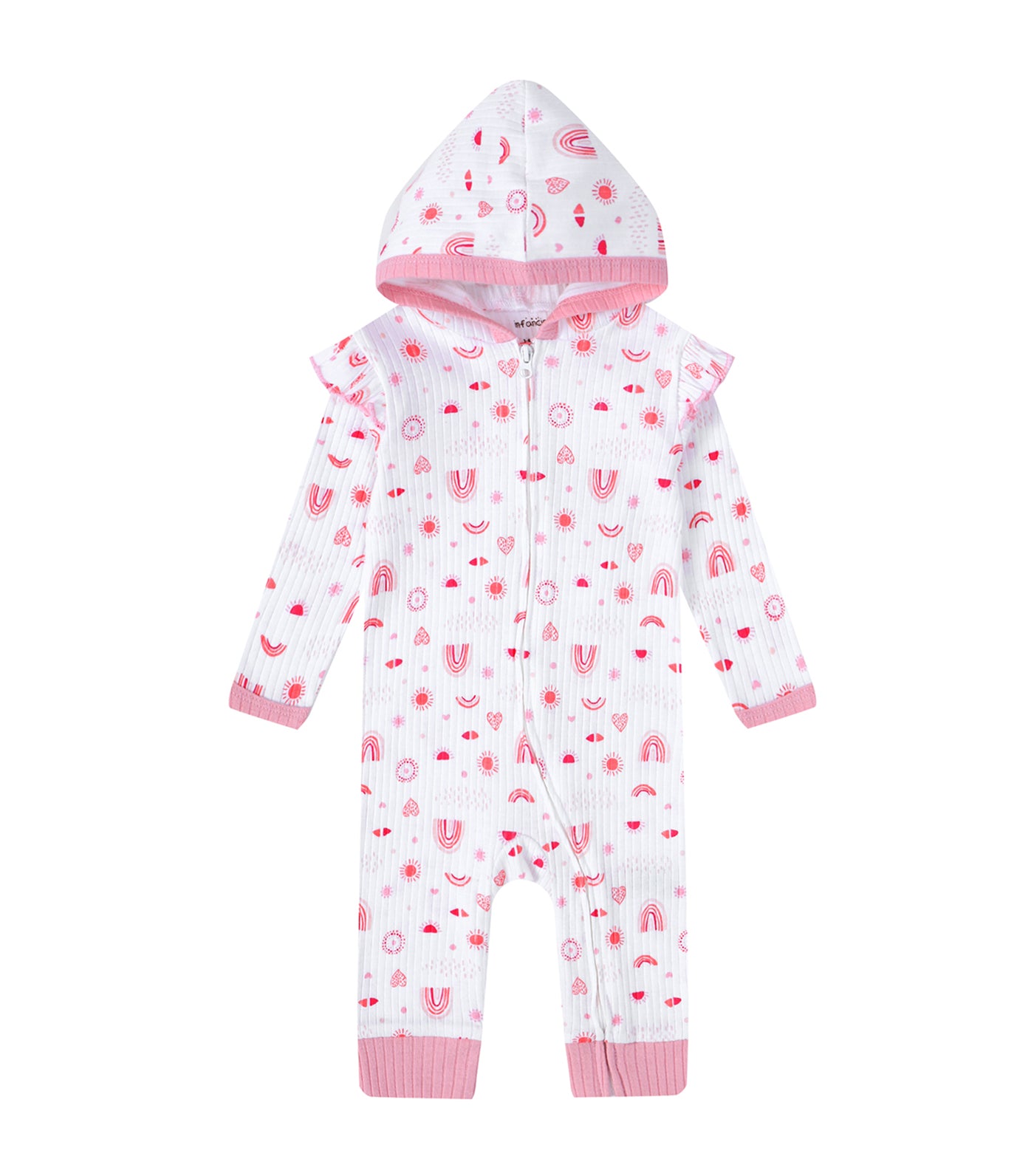 Baby Romper with Hood