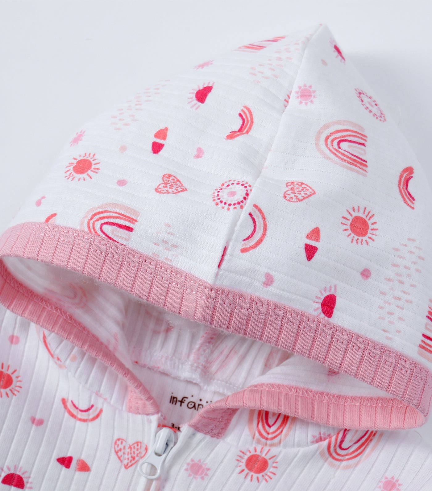 Baby Romper with Hood