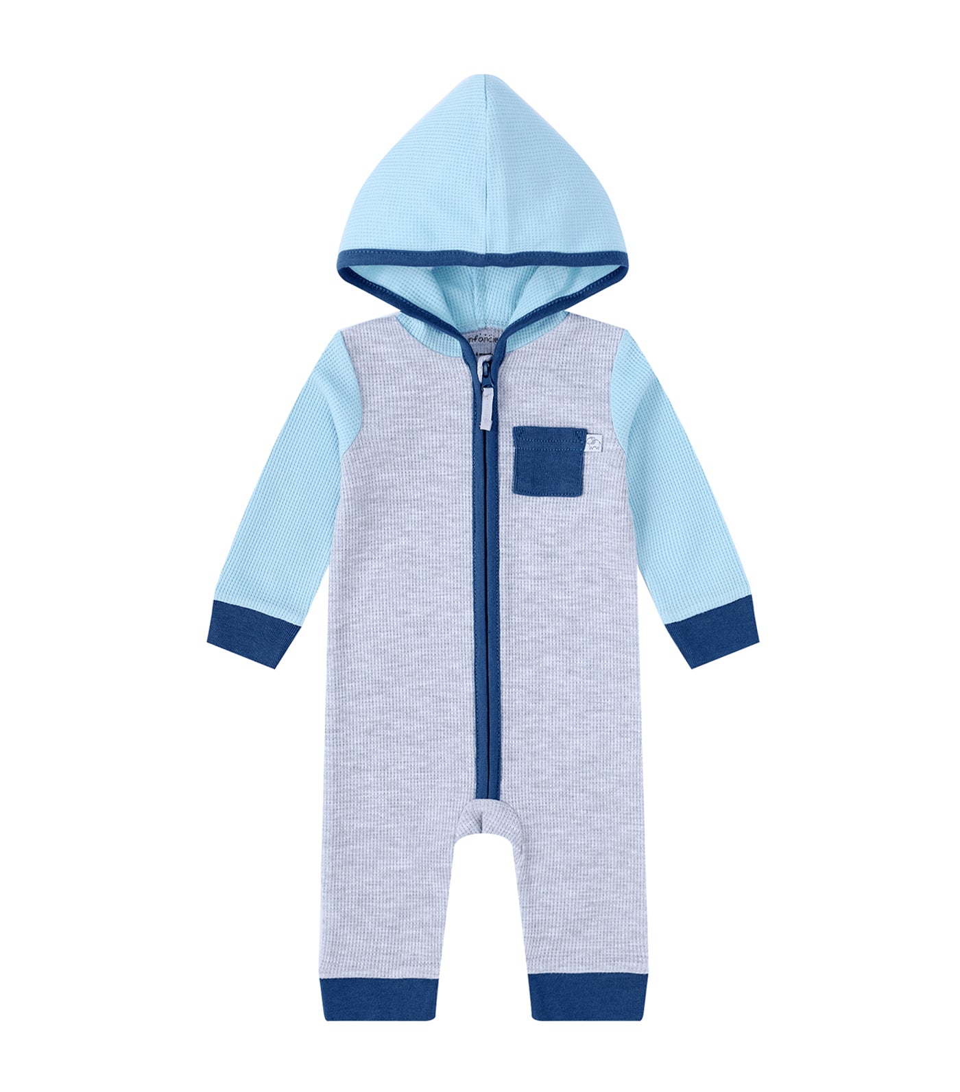 Baby Romper with Hood