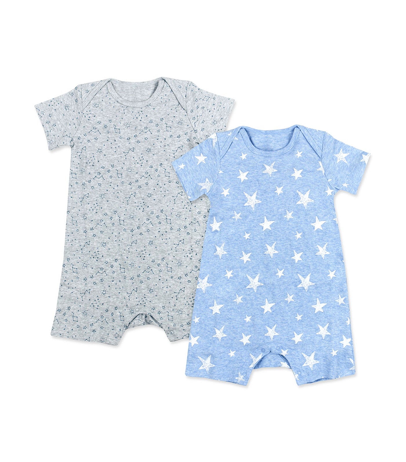 2-Pack Short Sleeves Rompers