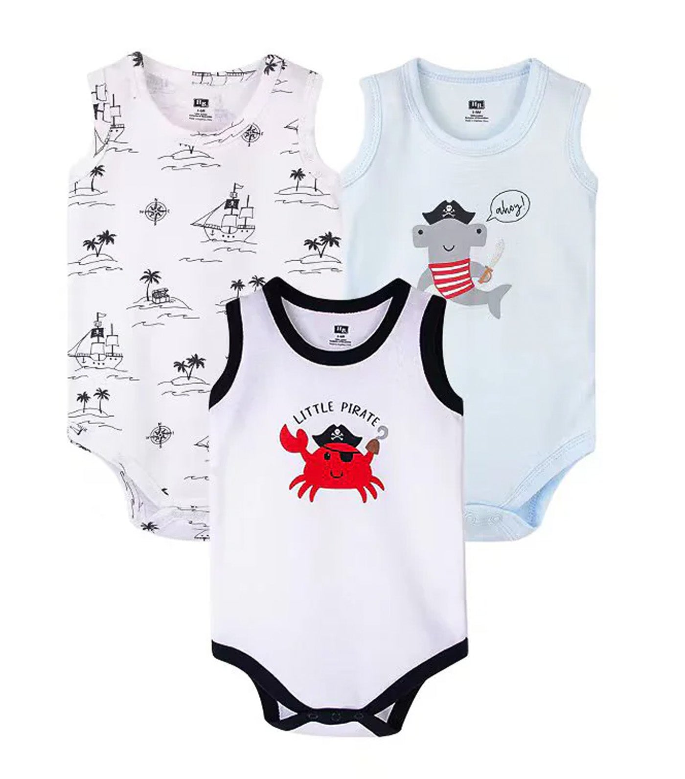 3-Piece Vest Bodysuit
