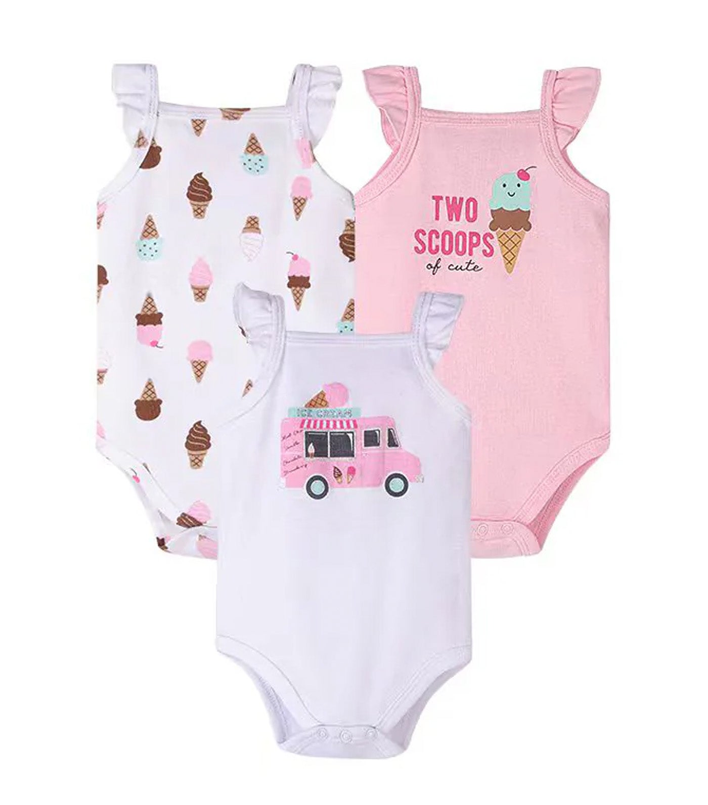 3-Piece Vest Bodysuit