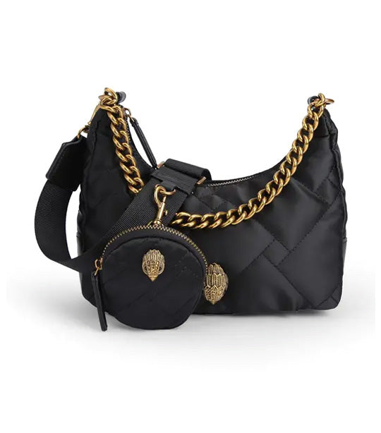 Recycled Multi Crossbody Black