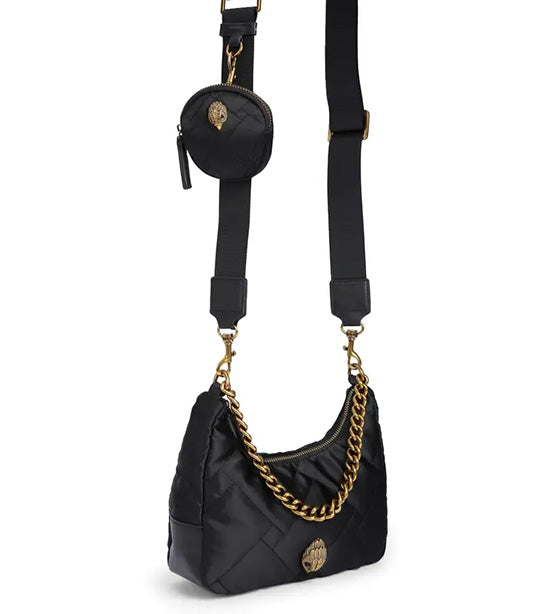 Recycled Multi Crossbody Black