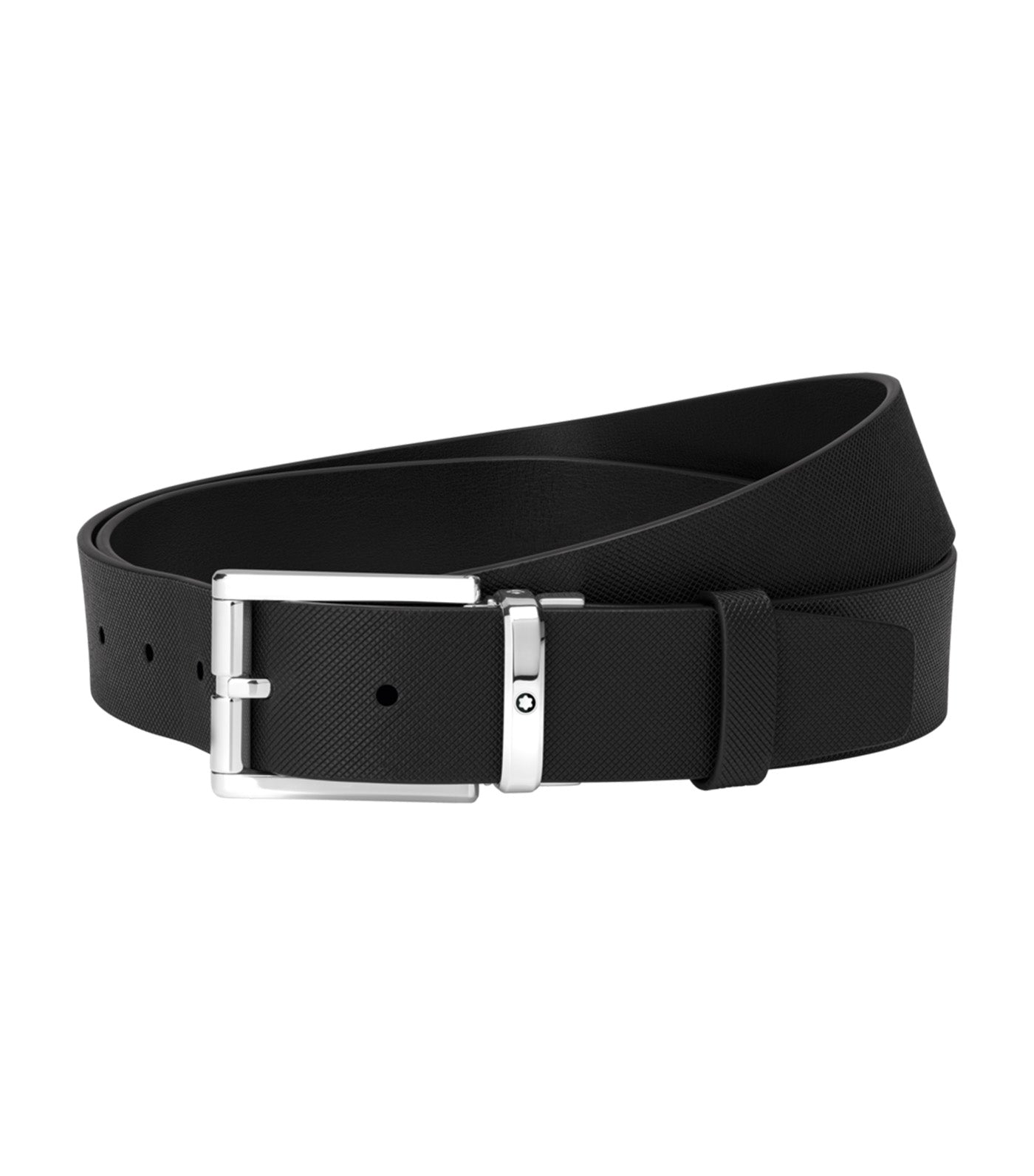35mm Leather Belt Black
