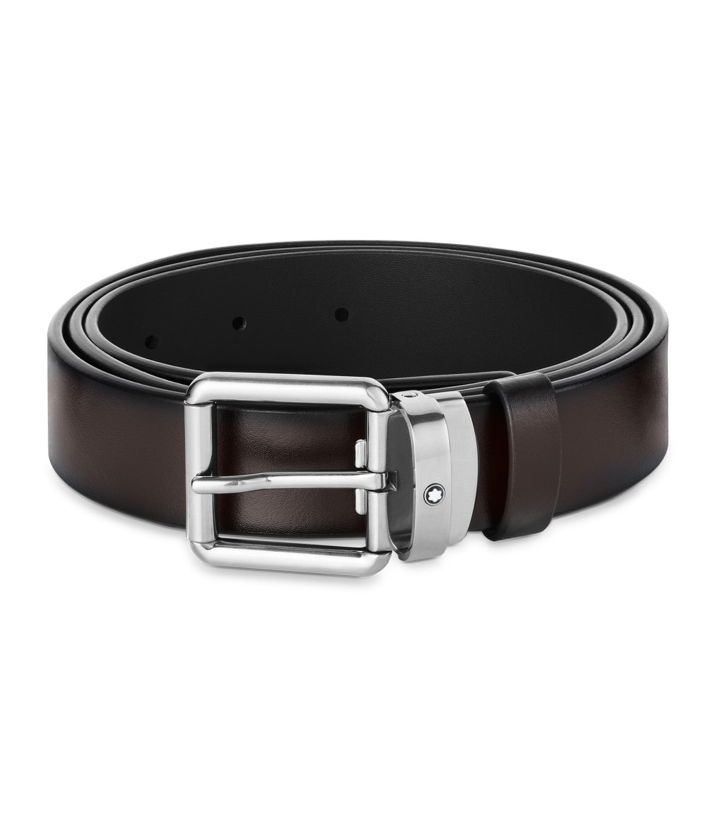 30mm Leather Belt Brown