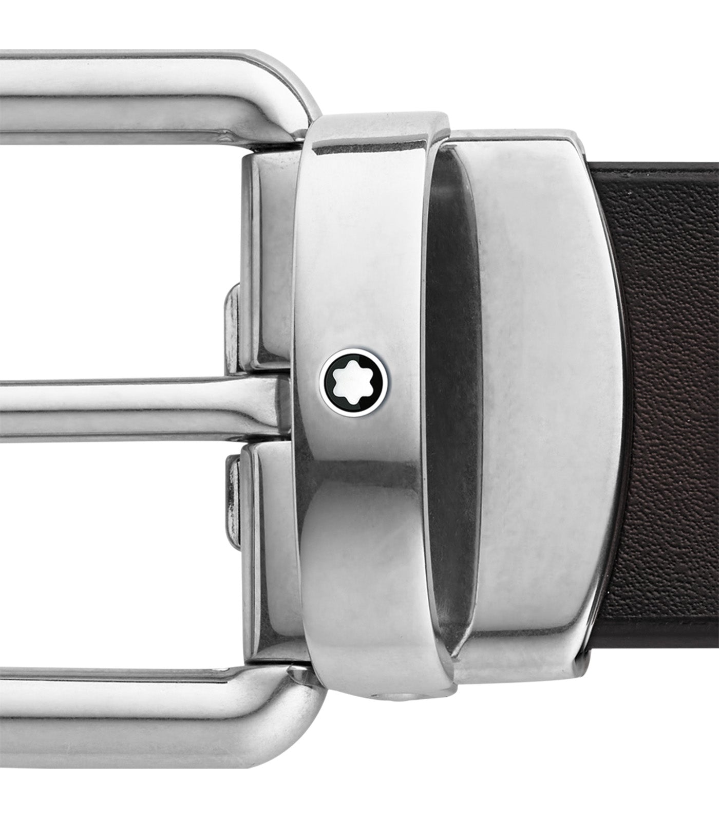 30mm Leather Belt Brown