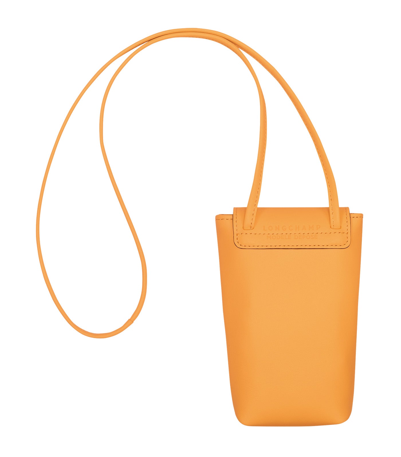 Le Pliage Xtra Phone Case with Leather Lace Apricot