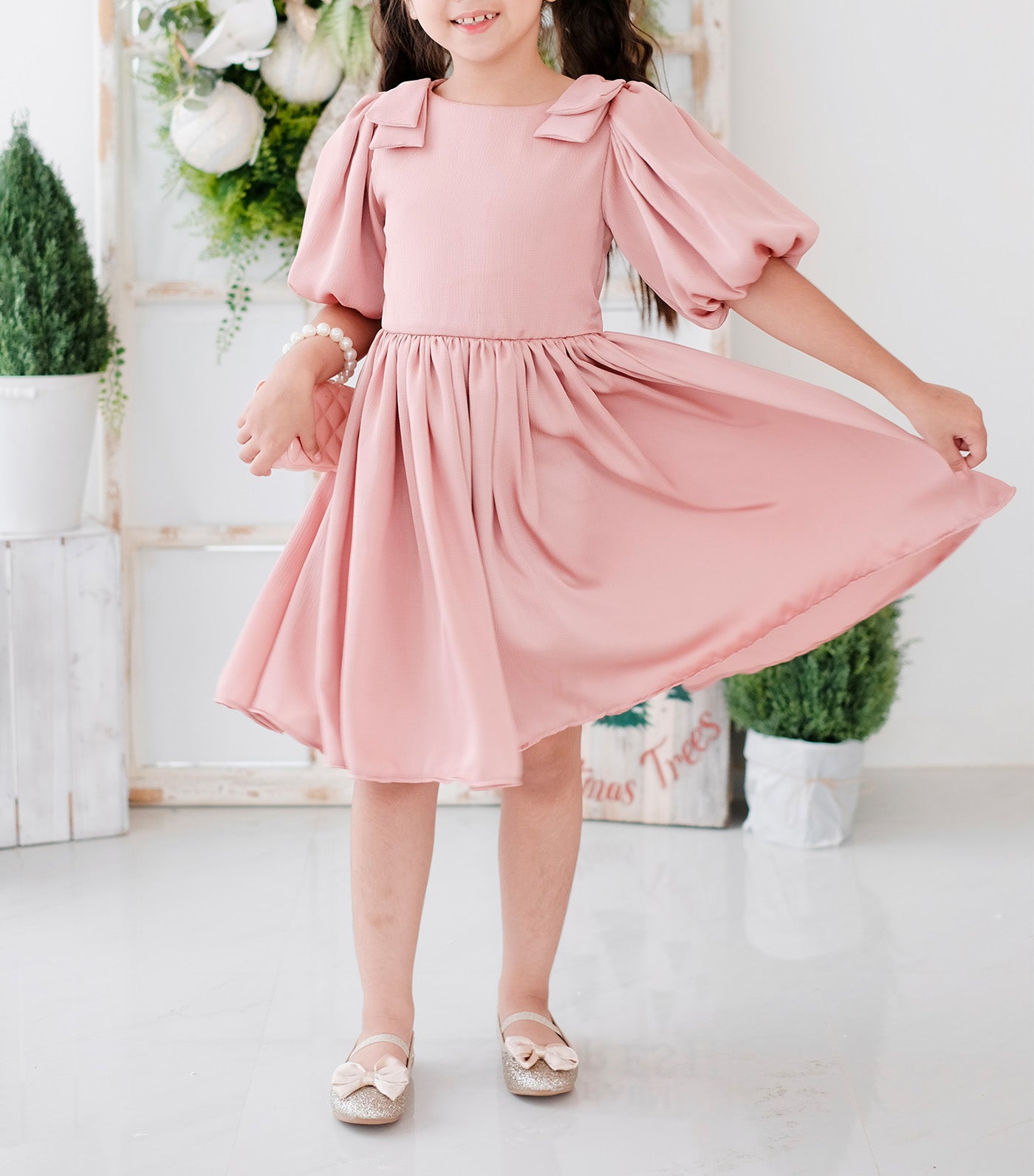 Amoretta Dress Dusty Pink