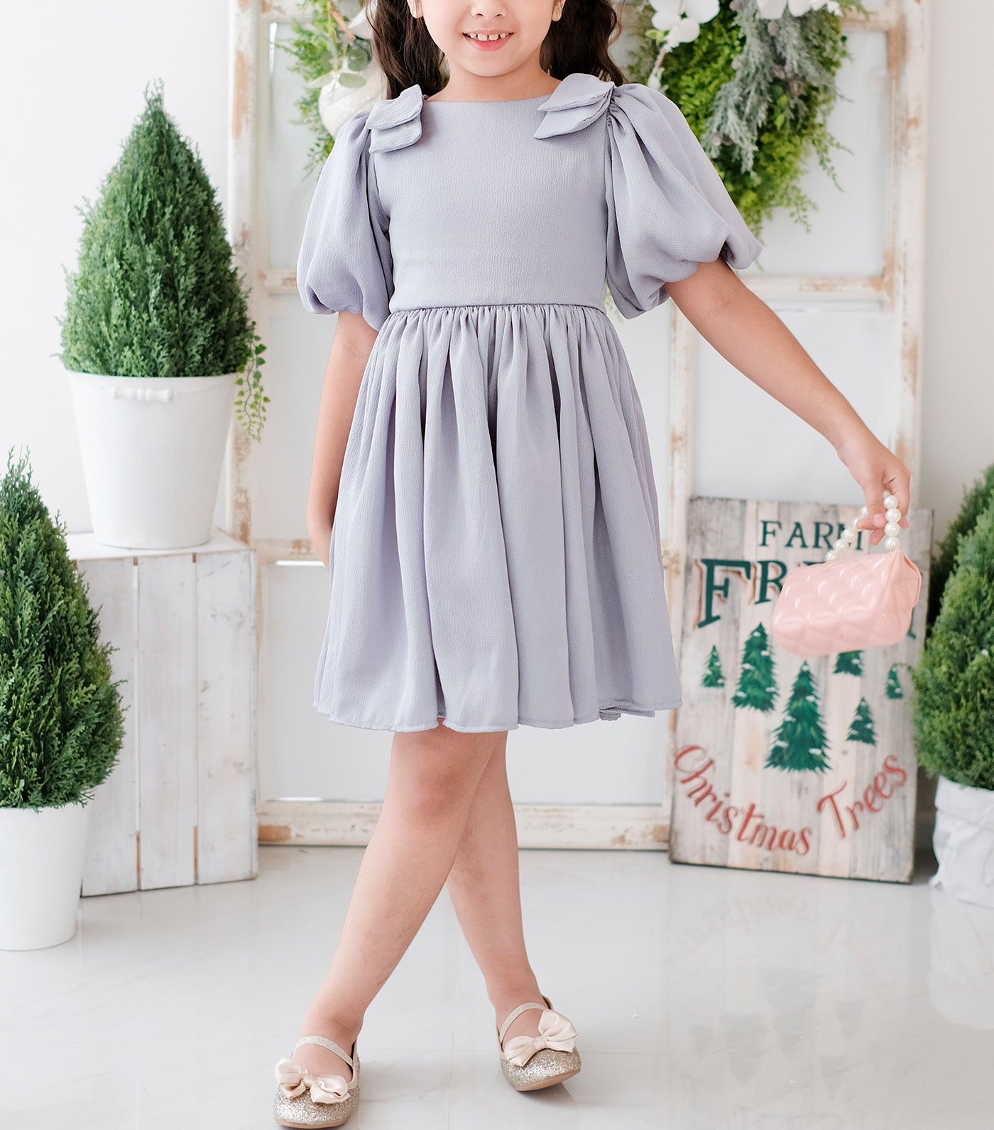 Amoretta Dress Gray