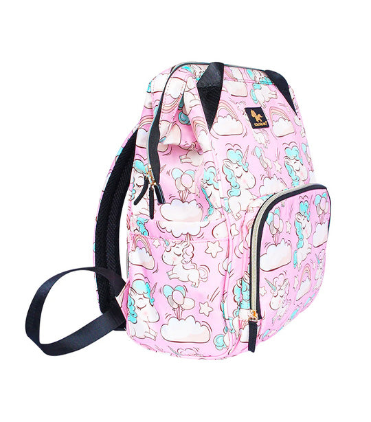 Bolide Baby Changing Backpack Printed Pink