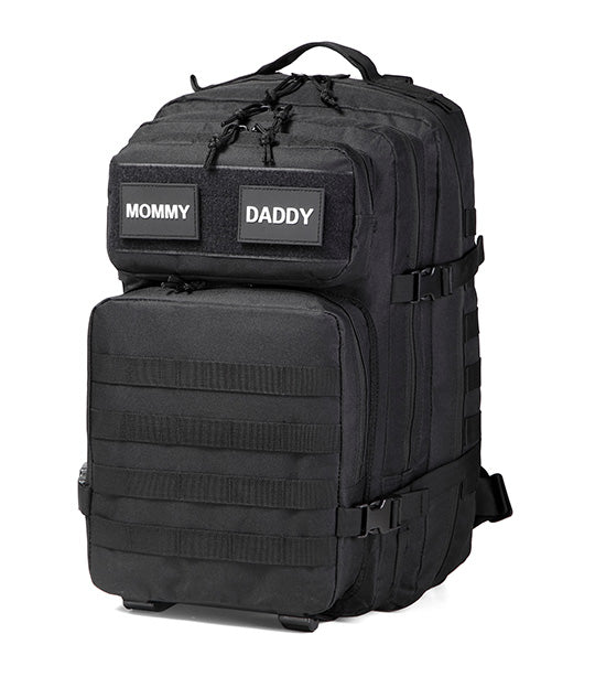 Military Diaper Bag Black