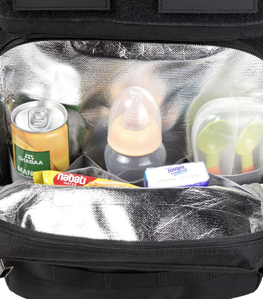 Military Diaper Bag Black