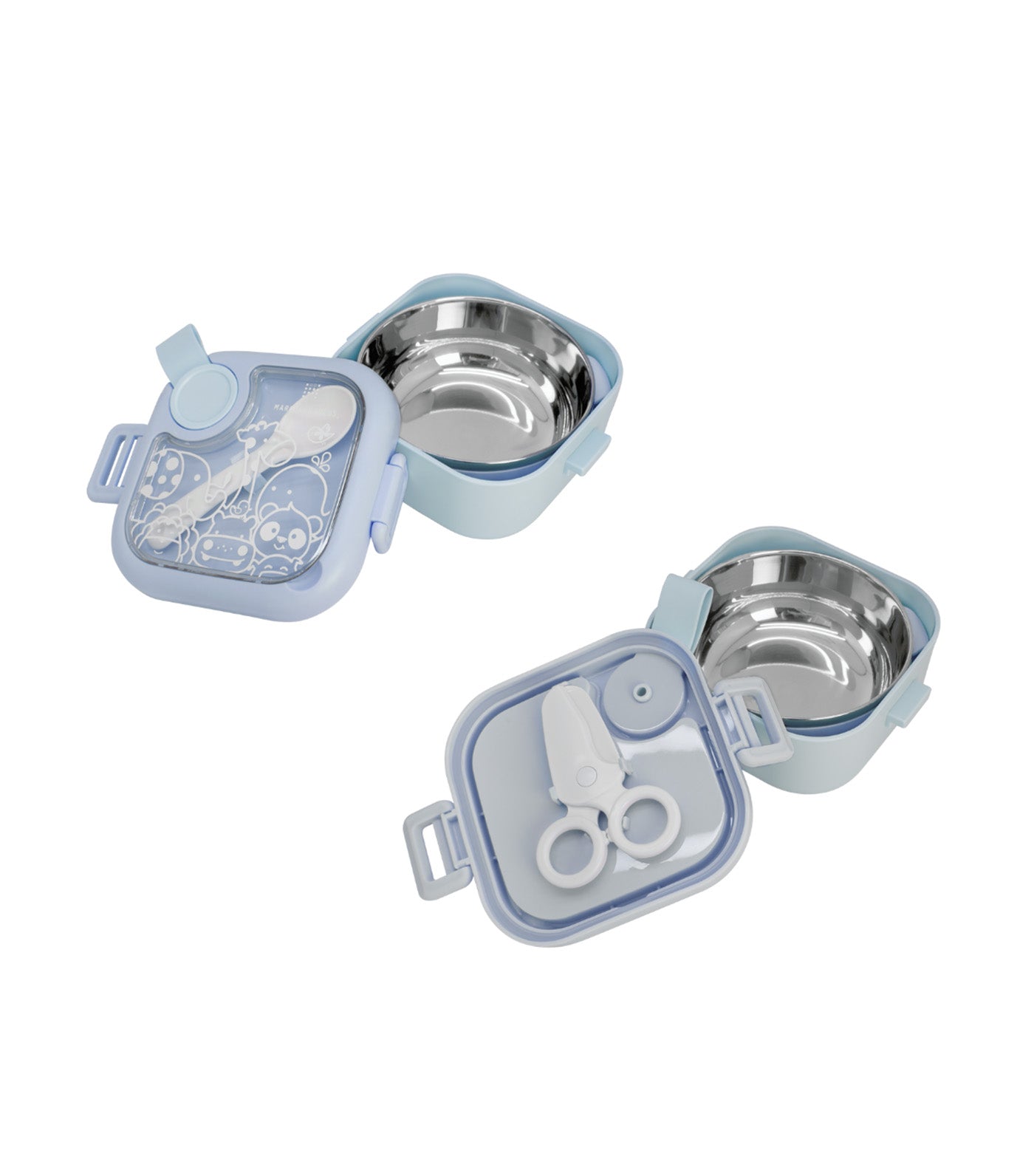 Travel Feeding Set Blue