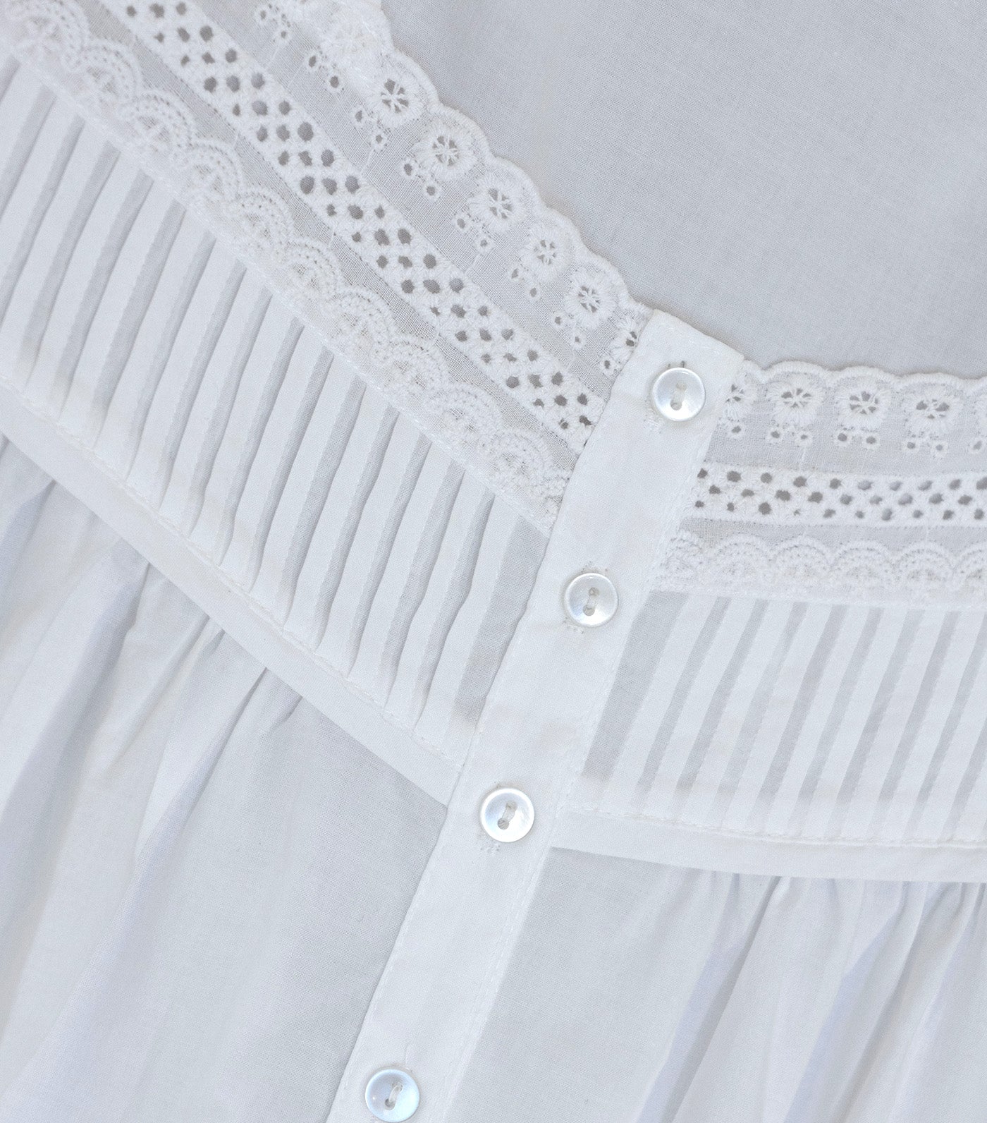 Aria Sleeveless Sleepwear White