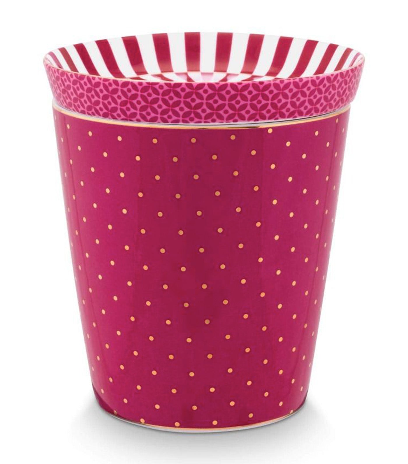 Royal Mug Small & Tea Tip 2-Piece Set, Dark Pink