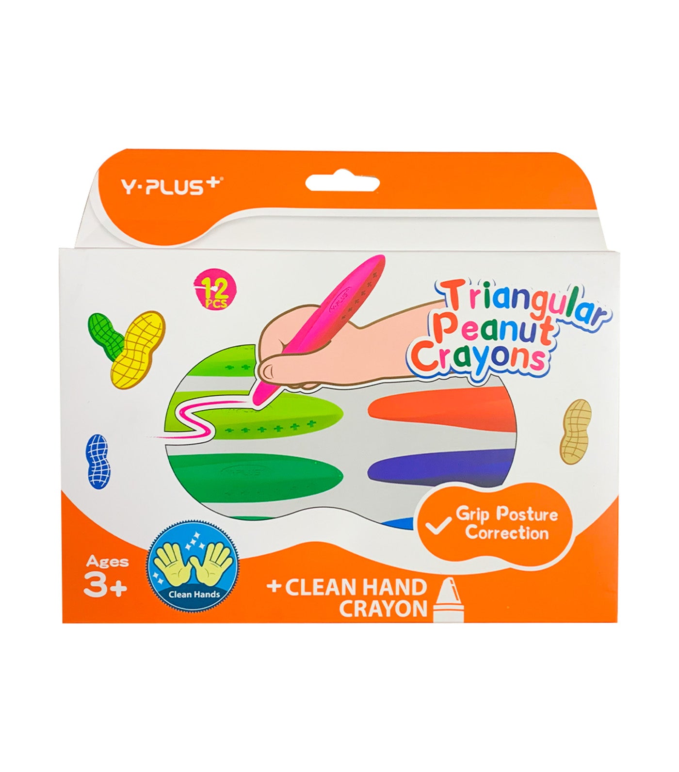 Triangular Peanut Crayon