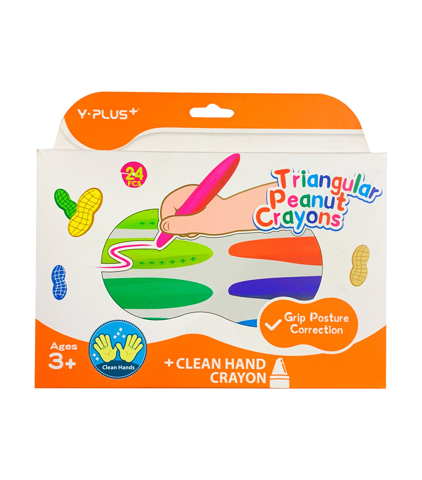 Triangular Peanut Crayon