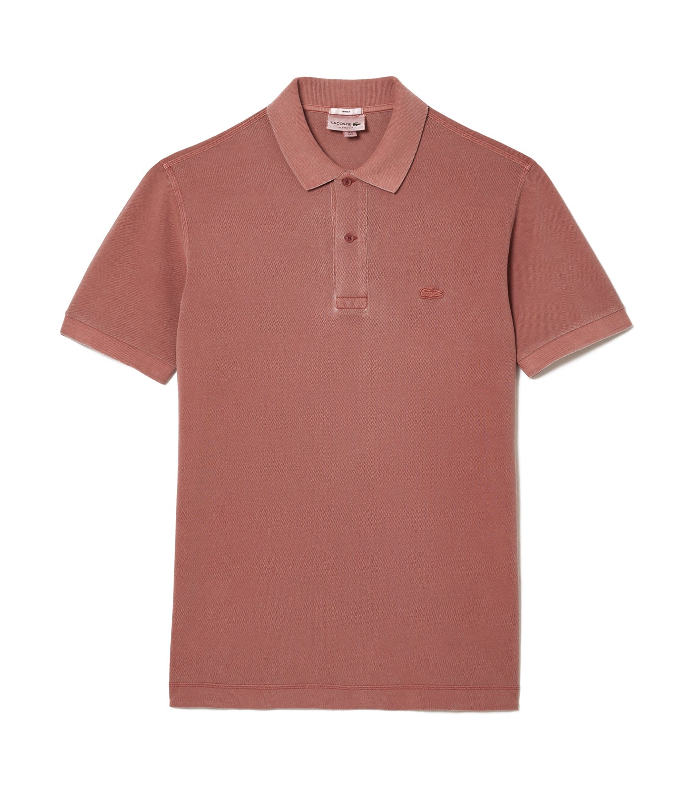 Classic Fit Cotton Piqué Polo Shirt Eco Rose Dawn