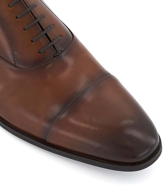 Secrecy Oxford Dark Tan