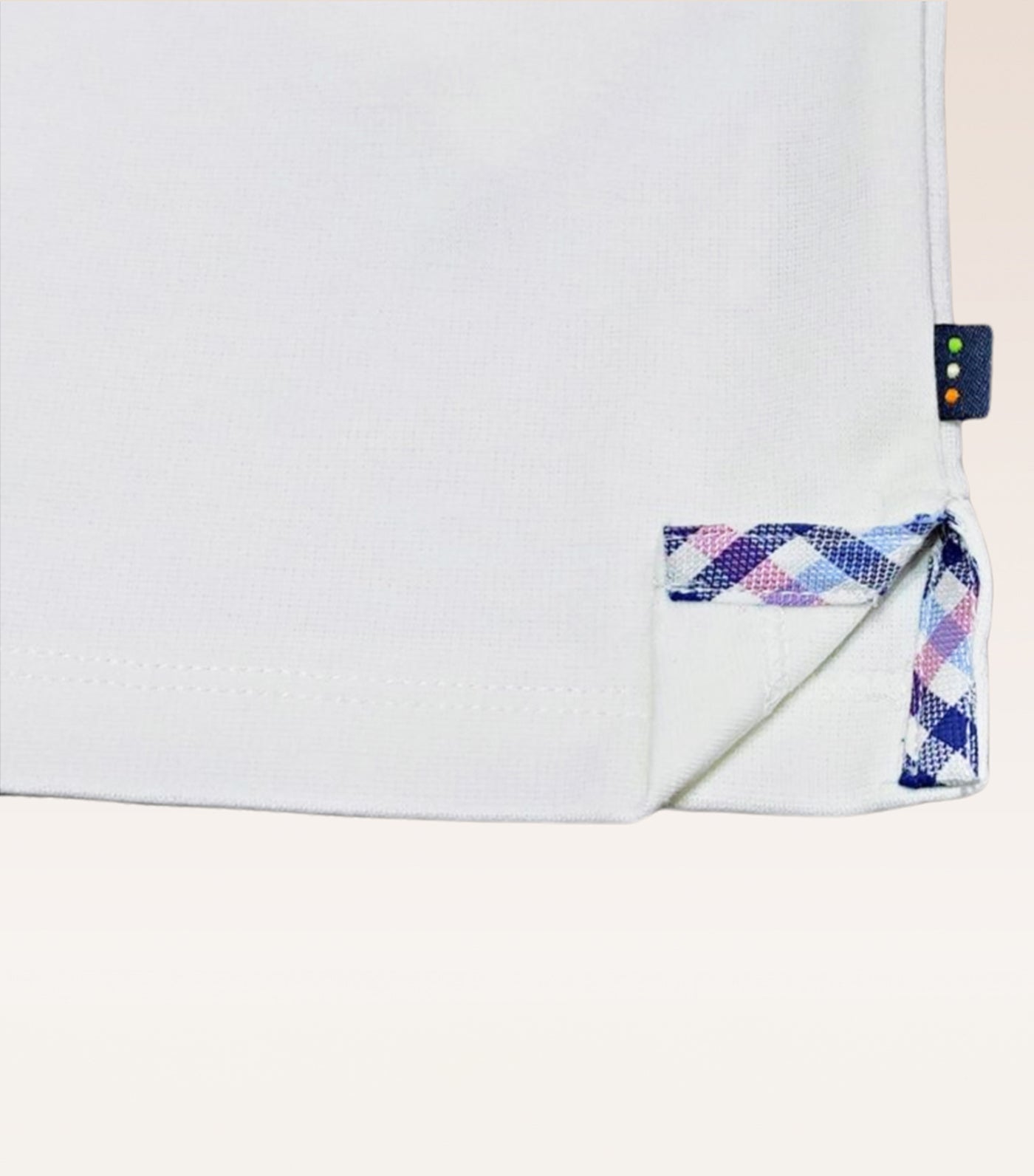 Caleb Boys Polo Shirt Chambray and Blue Checks Shorts