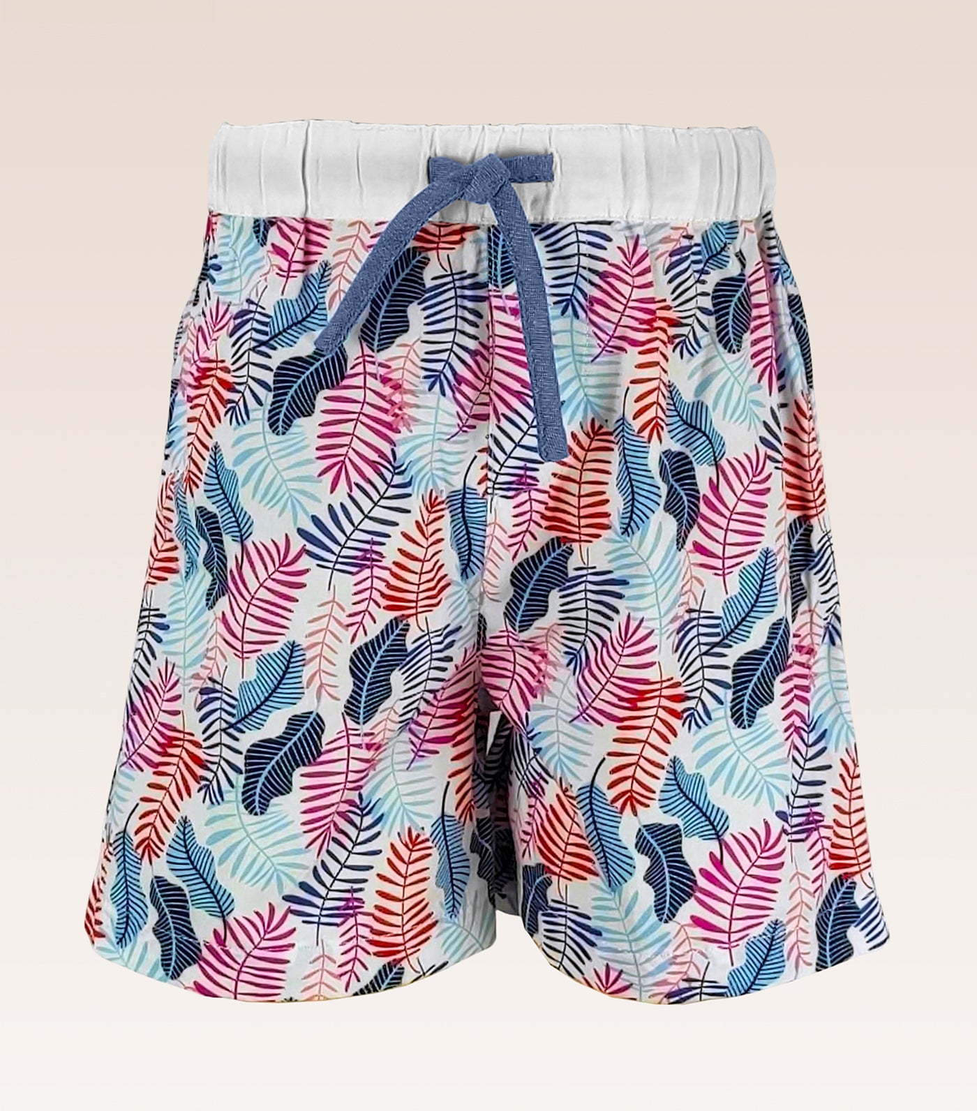 Brian Boys Polo Chambray and Printed Shorts Set