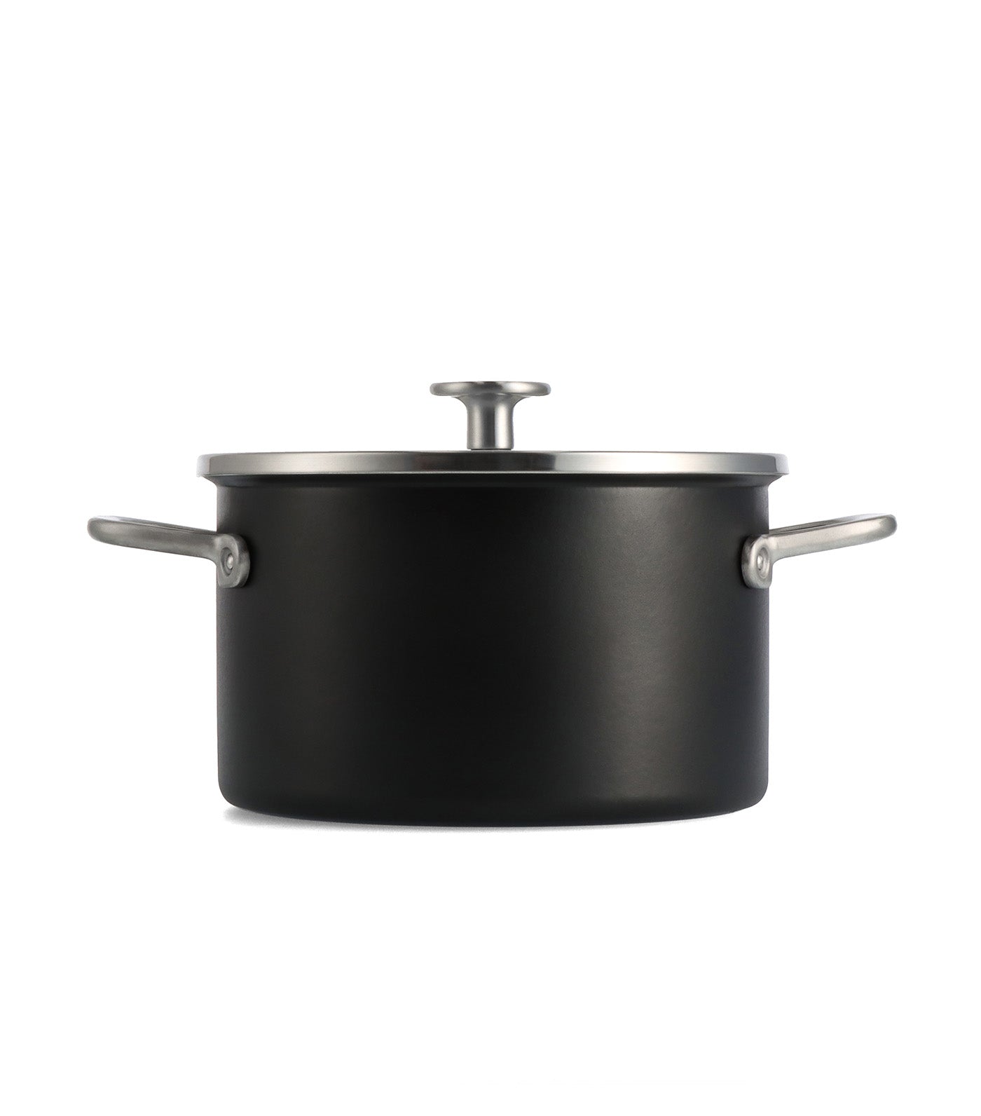 Steel Core Enamel Covered Casserole Matte Black