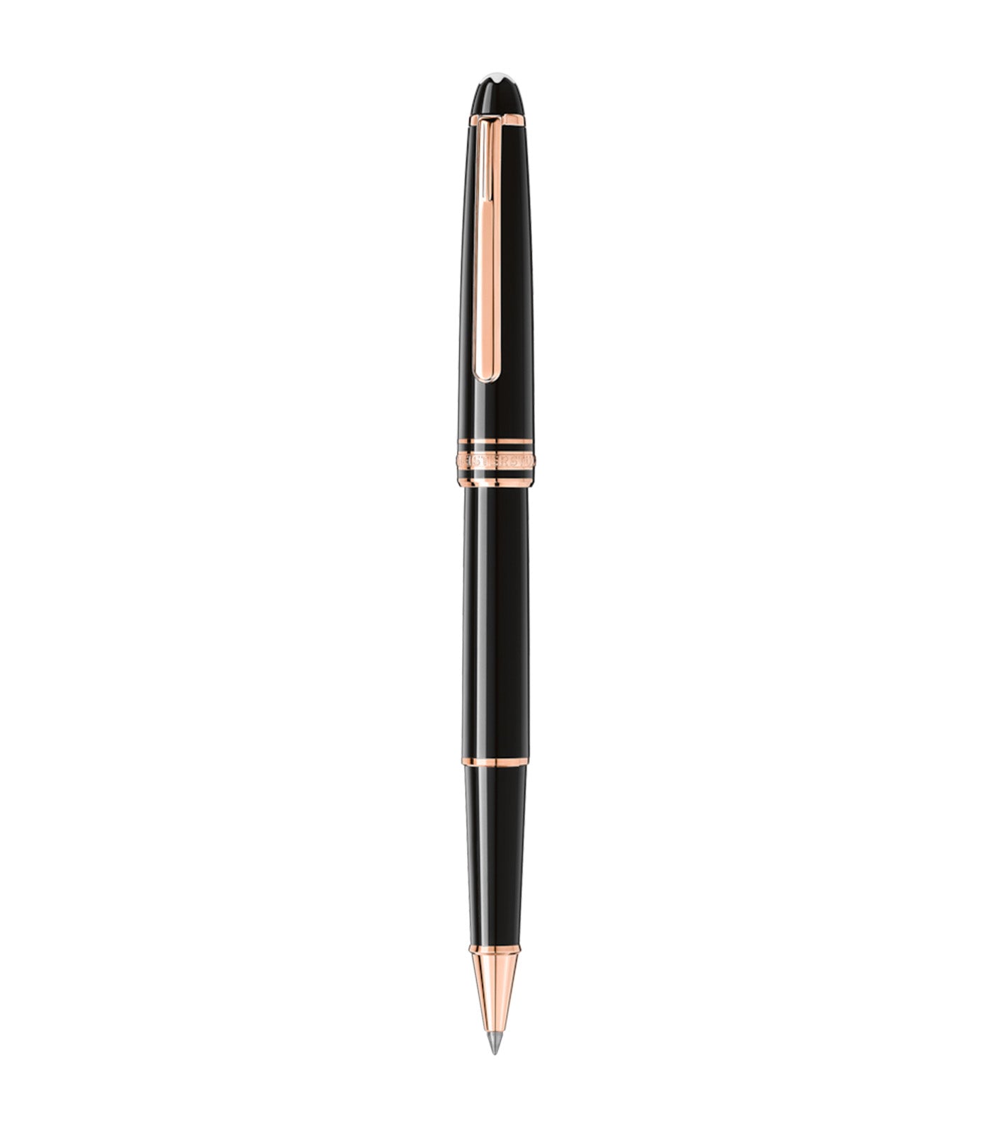 Meisterstück Rose Gold-Coated Classique Rollerball Black