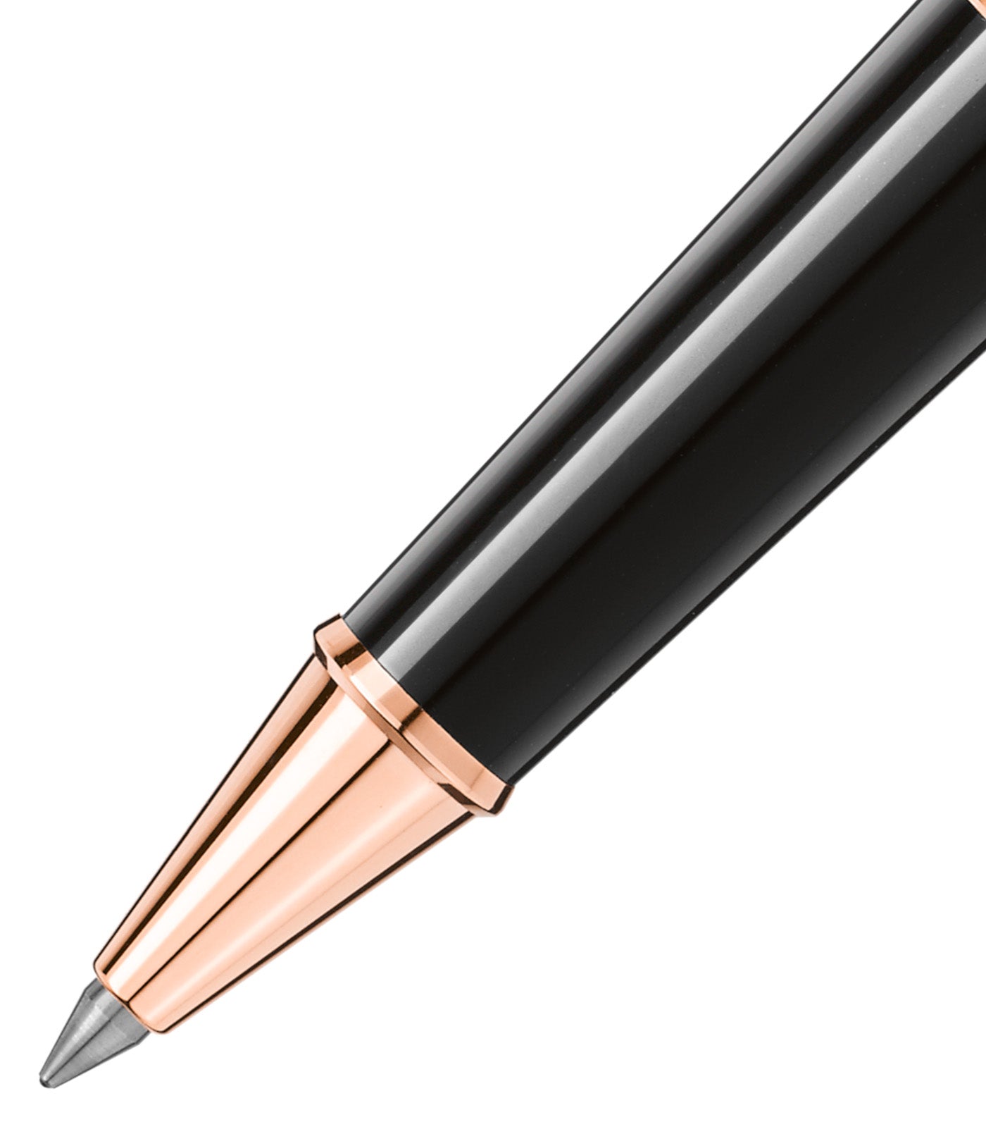 Meisterstück Rose Gold-Coated Classique Rollerball Black